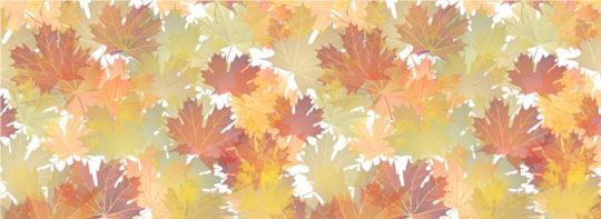 Planenstoff Herbstlaub