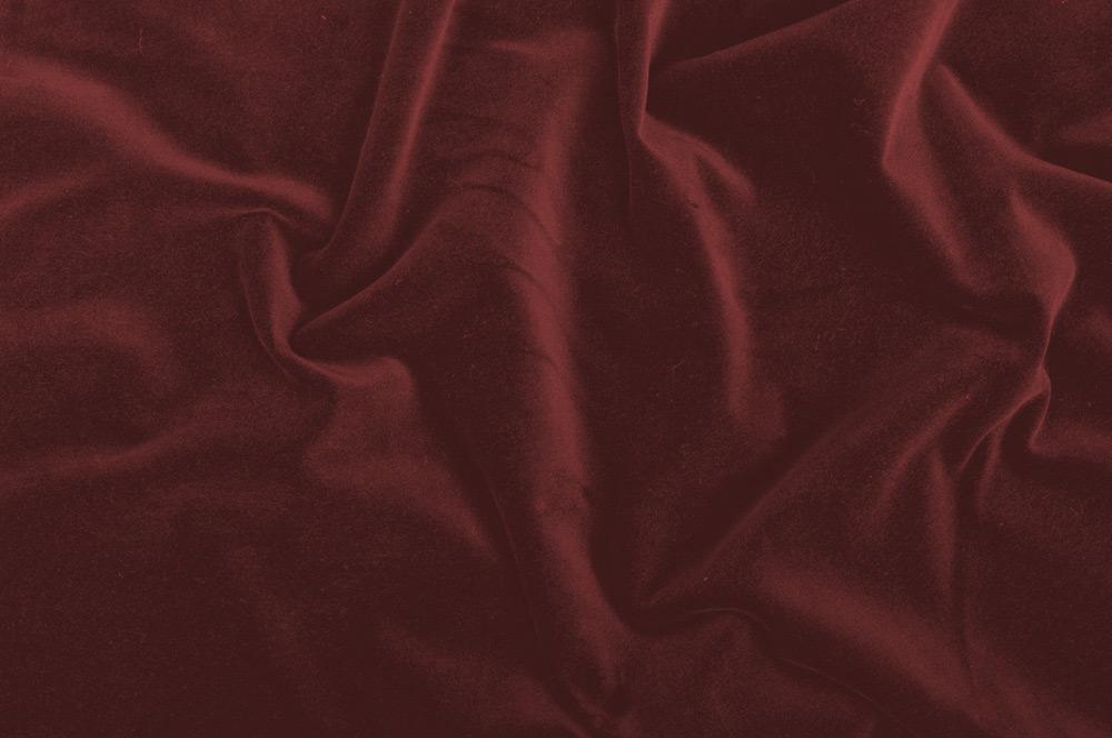 roter Baumwollsamt
