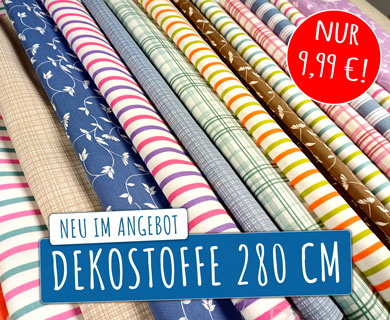Dekostoffe 280 cm