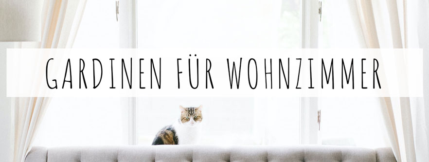 Gardinen für Wohnzimmer