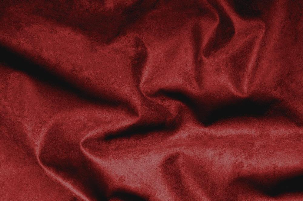roter Möbel Velours