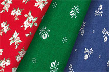 A - Trachtenstoffe Blumen Bekleidungsstoffe Trachtenstoffe Bluemchen Blumen Blumen