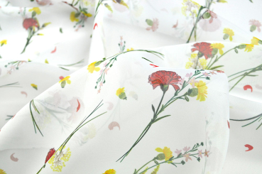 Voile - Wildblumen 