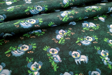 Fleece-Stoff - Süße Koalas 