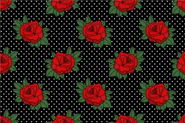 Satin Rockabilly - Classic Roses 