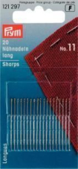 20 Nähnadeln lang No. 11 