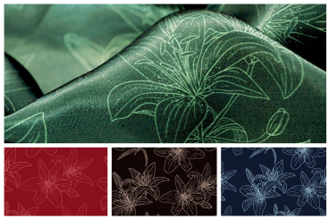 Satin - Lilien-Traum 