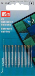 20 Nähnadeln halblang No. 7 