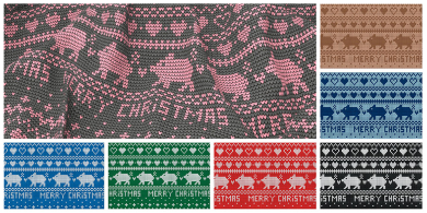 Wellness-Fleece - Collection Norway - Piggy Christmas 