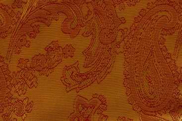 Jacquard-Taft - Paisley - Gold/Bordeaux - 2,0 Meter 