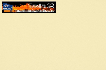 Trevira CS - 160 cm breit - permanent schwer entflammbar - Champagner - 1,0 Meter 