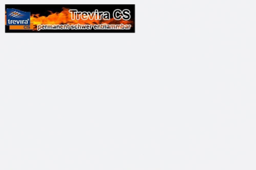 Trevira CS - 160 cm breit - permanent schwer entflammbar - Weiß - 2,0 Meter 
