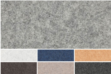 Filz Melange - 100 cm breit - 1,3 mm stark 