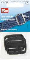 Leiterschnalle schwarz 30 mm - 2 Stück 