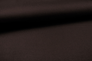 Polyester-Stoff - reißfest und wasserdicht - Uni - Dunkelbraun - 1,0 Meter 