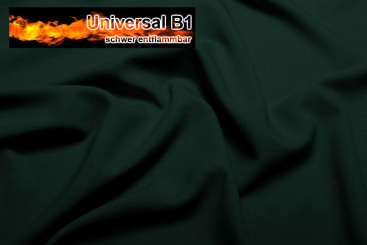 Universal Stoff B1 - 280 cm - schwer entflammbar - Tanne - 1,0 Meter 
