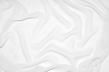 Chiffon-Stoff - Weiß 
