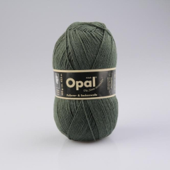 Opal Pullover- und Sockenwolle 100 g - Uni Olivgrün