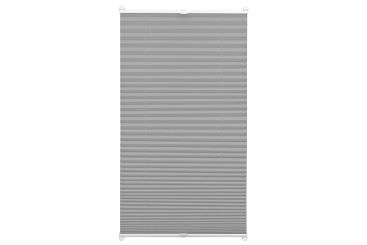 EASYFIX Plissee - 2 Bedienschienen - 70 x 130 cm - Schiefer 