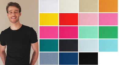 T-Shirt Jersey Stoff, schwer 