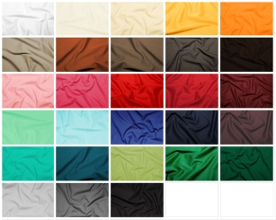 Canvas Baumwollstoff - Uni 