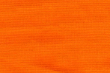 Canvas Baumwollstoff - Uni - Orange - 1,0 Meter 