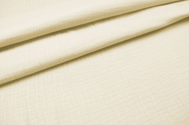 Double Gauze - Uni - Creme - 1,0 Meter 
