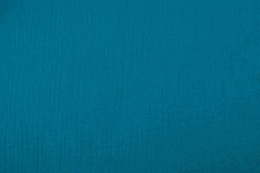 Double Gauze - Uni - Dunkeltürkis - 1,0 Meter 
