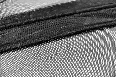 Taschen-Netzstoff - Schwarz 