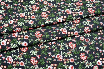 Viskosestoff - Fiore - Marine 