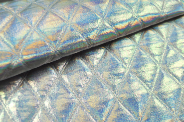 Hologramm-Steppstoff wattiert 