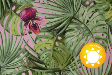 Badeanzugstoff - Monstera Summer 