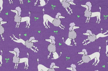 Jersey - Glitter Poodle 