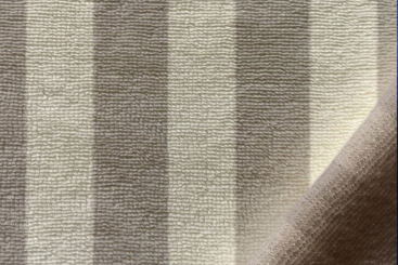 Bambus-Frottee - Beige/Grau 