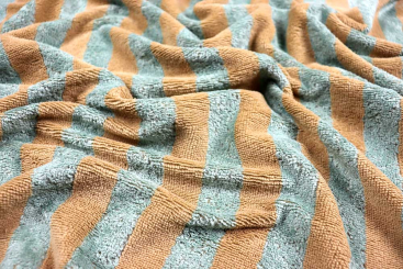 Bambus-Frottee - Salbei/Beige 
