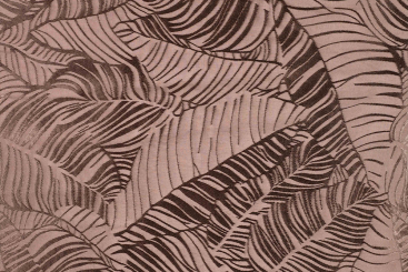 Viskose Jacquard - Tropische Blätter 