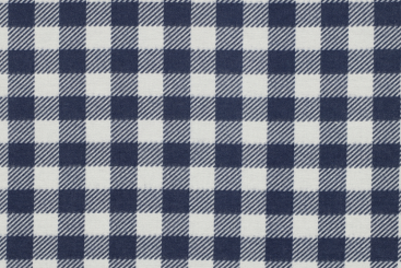 Flanellstoff - Landhauskaro - Marine 