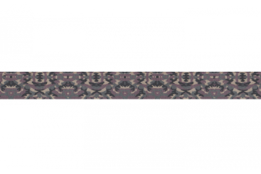 Elastisches Einfassband - Camouflage - Braun 
