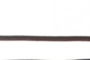Lederkordel - Braun - 4 mm - Meterware 