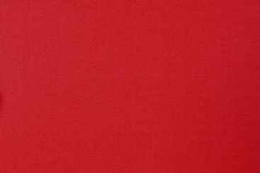 Baumwollstoff Popeline - Uni - Rot - 1,0 Meter 