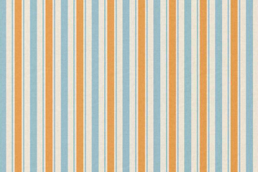 Baumwollstoff - Streifen - Blau/Orange 