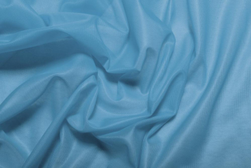 Futterstoff elastisch - Hellblau - 1,0 Meter 