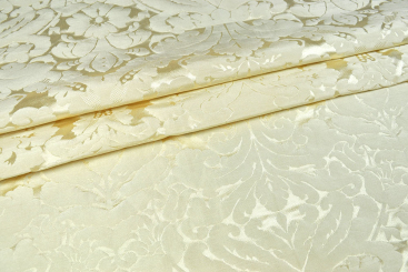 Dekostoff Jacquard - Louis Phillipe - Creme 