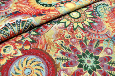 Mandala Ophelia - Gobelin-Stoff 