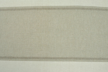 Dekostoff - Leinenoptik - Streifen - Beige - 1,0 Meter 