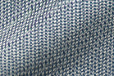 Dekostoff Simply - Streifen - Dunkelblau 
