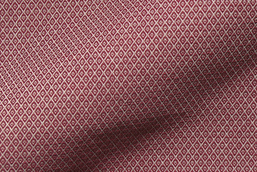Dekostoff Simply - Raute - Rot 