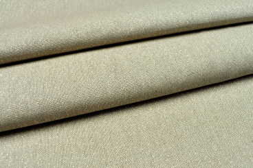 Dekostoff Gold-Glitzer - Beige 