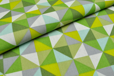 Dekostoff Geometrie - Diamond Triangle 