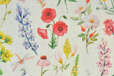 Dekostoff - Wildblumen - 280 cm 